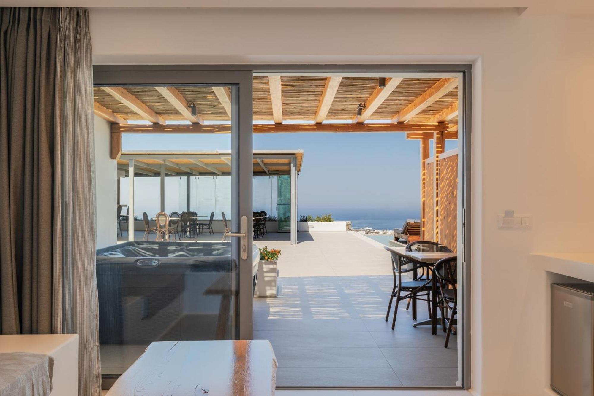 Sunset Hill Suites Mykonos Town Ngoại thất bức ảnh