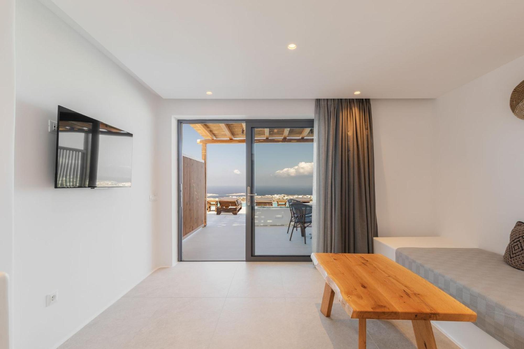 Sunset Hill Suites Mykonos Town Ngoại thất bức ảnh