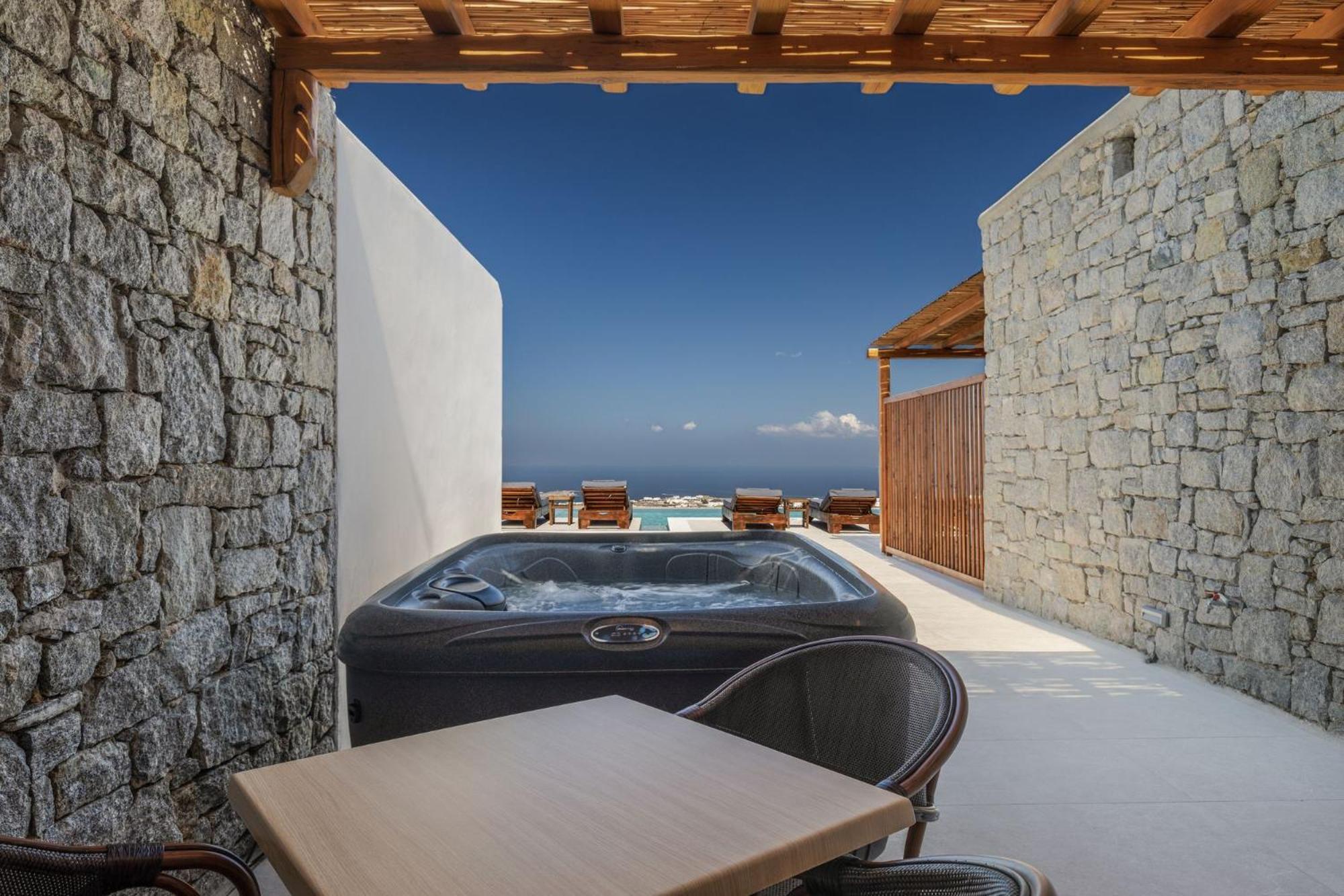 Sunset Hill Suites Mykonos Town Ngoại thất bức ảnh